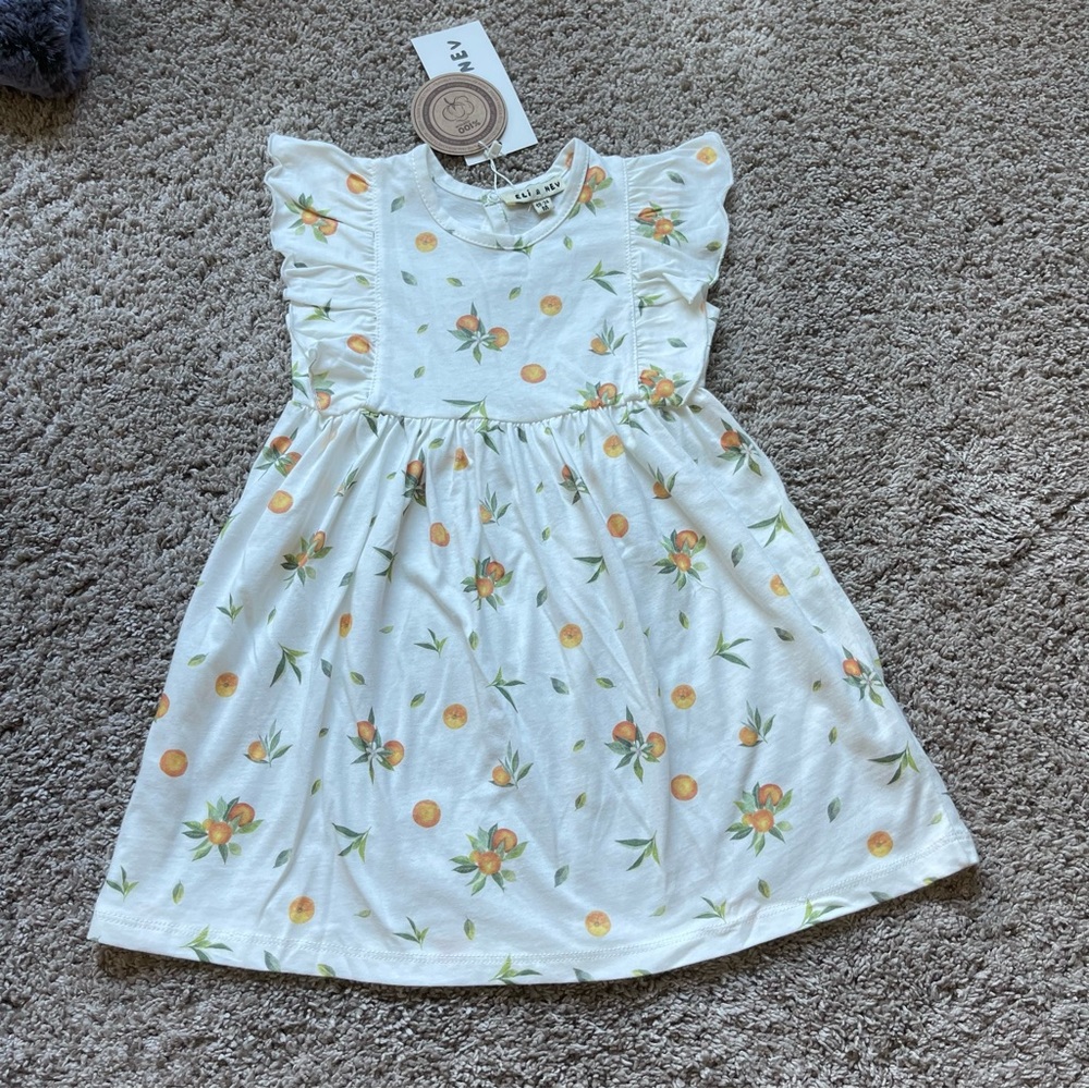 Eli & Nev Girls Peach Dress Size 18-24 Months